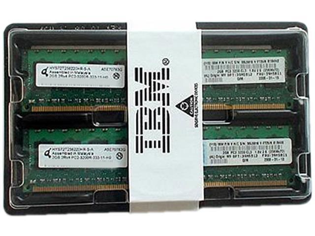 IBM 4GB (2 x 2GB) 240-Pin DDR2 SDRAM ECC Registered DDR2 400 (PC2 3200) Server Memory Kit Model 39M5812
