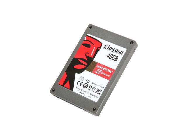 Kingston SSDNow V Series 2.5" 40GB SATA II MLC Internal Solid State Drive (SSD) SNV125-S2/40GB