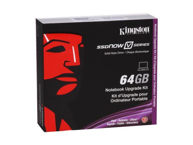 Kingston SSDNow V Series SNV425-S2BN/64GB 2.5" Notebook Bundle 64GB SATA II Internal Solid State Drive (SSD)