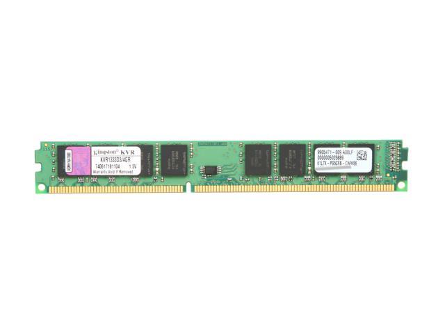 Kingston 4GB DDR3 1333 (PC3 10600) Desktop Memory Model KVR1333D3/4GR