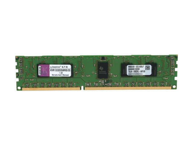 KIngston 2GB KVR1333D3S8R9S//2G PC3-10600 DDR3 ECC Registered RAM