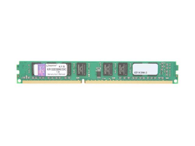 Kingston 2GB DDR3 1333 Desktop Memory Model KVR1333D3S8N9/2GKC