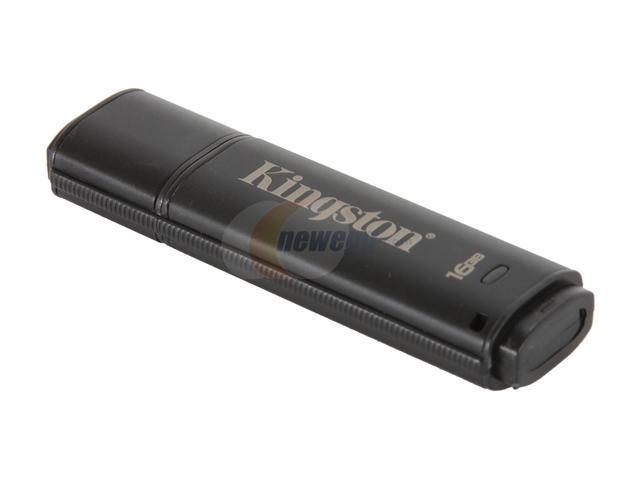 Kingston DataTraveler 6000 16GB USB 2.0 Flash Drive 256bit Hardware Encryption FIPS 140-2 Level 3 Validated Model DT6000/16GB