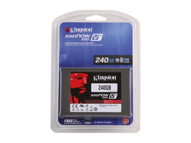 Kingston SSDNow V+200 2.5" 240GB SATA III Internal Solid State Drive (SSD)  (Stand-alone Drive) SVP200S3/240G