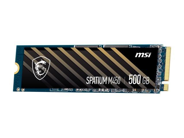 MSI SPATIUM M450 M.2 2280 500GB PCI-Express 4.0 x4, NVMe