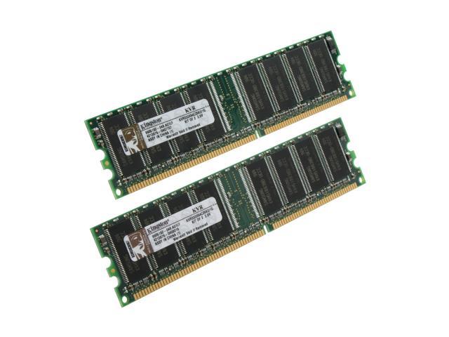 Kingston ValueRAM 1GB (2 x 512MB) DDR 333 (PC 2700) Dual Channel Kit  Desktop Memory Model KVR333X64C25K2/1G - Newegg.com