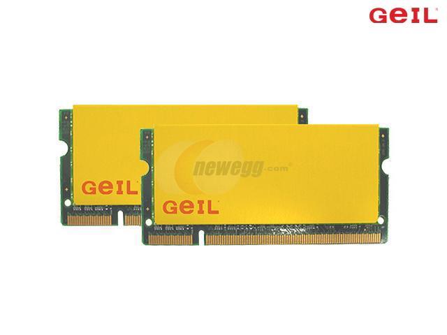 GeIL 4GB (2 X 2GB) 200-Pin DDR2 SO-DIMM DDR2 667 (PC2 5300) Dual ...