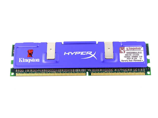 HyperX 512MB DDR 400 (PC 3200) Desktop Memory Model KHX3200UL/512 ...