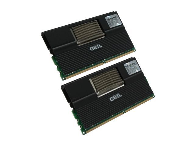GeIL Evo One 4GB (2 x 2GB) DDR2 1066 (PC2 8500) Dual Channel Kit Desktop Memory Model GE24GB1066C5DC