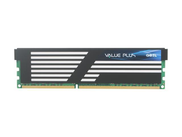 GeIL Value PLUS 4GB DDR3 1333 (PC3 10666) Desktop Memory Model GVP34GB1333C9SC