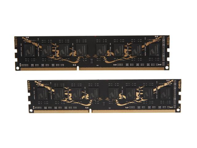 GeIL Black Dragon 16GB (2 x 8GB) DDR3 1600 (PC3 12800) Desktop Memory Model GB316GB1600C10DC