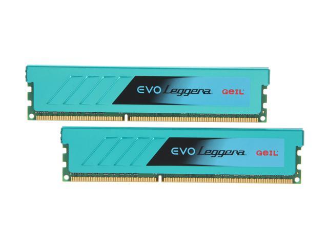 GeIL EVO Leggara Series 16GB (2 x 8GB) DDR3 1333 (PC3 10666) Desktop Memory Model GEL316GB1333C9DC
