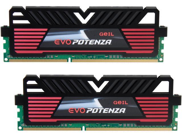 GeIL EVO POTENZA 8GB (2 x 4GB) DDR3 2133 (PC3 17000) Desktop Memory Model GPB38GB2133C10ADC
