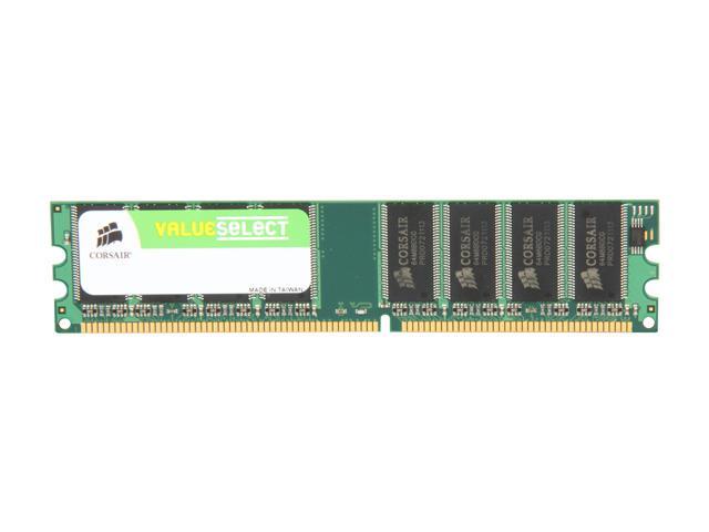 CORSAIR 512MB DDR 400 (PC 3200) Desktop Memory Model VS512MB400