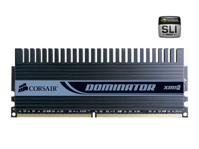 CORSAIR Dominator 2GB (2 x 1GB) DDR2 1111 (PC2 8888) Dual Channel Kit Desktop Memory Model TWIN2X2048-8888C4DF