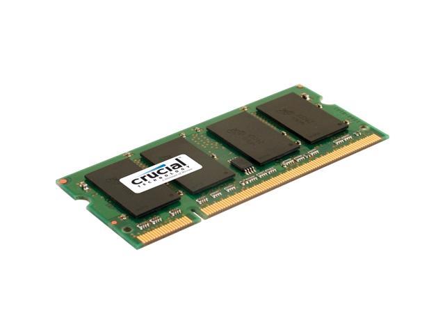 Crucial 1GB 200-Pin DDR SO-DIMM DDR 400 (PC 3200) Laptop Memory Model CT12864X40B
