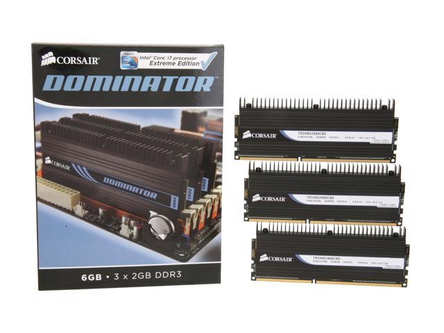 DDR3SDRAM Modul 1 GB  PC3-12800U DD Corsair TR3X3G1600C8D Dominator 