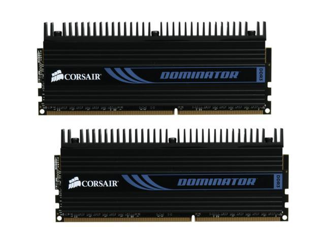 CORSAIR DOMINATOR 4GB (2 x 2GB) DDR3 1600 (PC3 12800) Desktop Memory Model CMP4GX3M2A1600C8