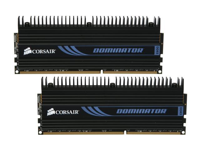 CORSAIR DOMINATOR 4GB (2 x 2GB) DDR3 1600 (PC3 12800) Desktop Memory Model CMP4GX3M2B1600C8