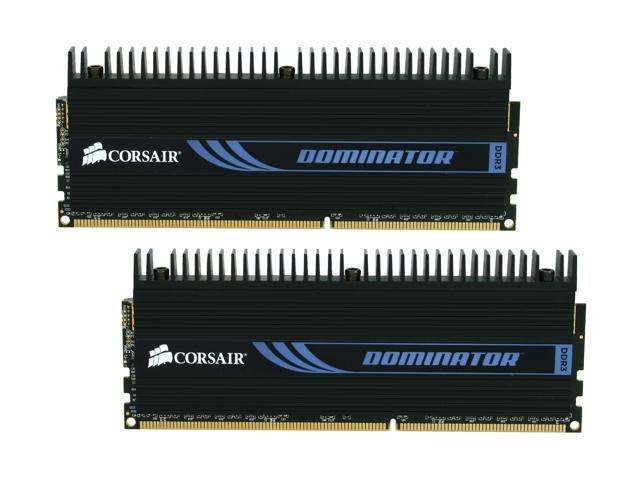 CORSAIR DOMINATOR 8GB (2 x 4GB) DDR3 1600 (PC3 12800) Desktop Memory Model CMP8GX3M2A1600C9