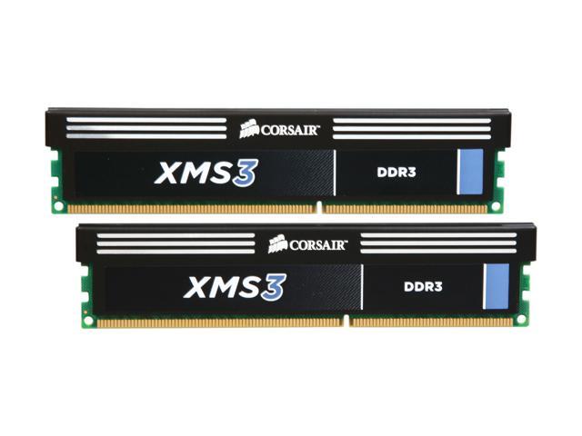 CORSAIR XMS3 8GB (2 x 4GB) DDR3 2000 (PC3 16000) Desktop Memory Model CMX8GX3M2A2000C9
