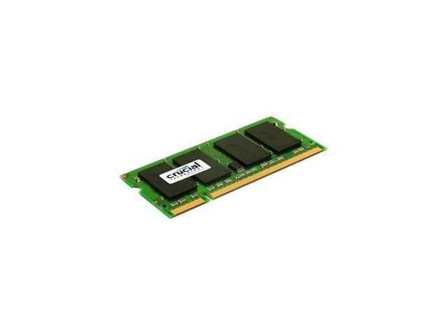 Crucial 2GB (2 x 1GB) 200-Pin DDR2 SO-DIMM DDR2 533 (PC2 4200) Dual Channel Kit Laptop Memory Model CT2KIT12864AC53E