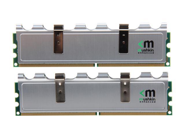 Mushkin Enhanced 4GB (2 x 2GB) DDR2 667 (PC2 5300) Dual Channel Kit Desktop Memory Model 996555