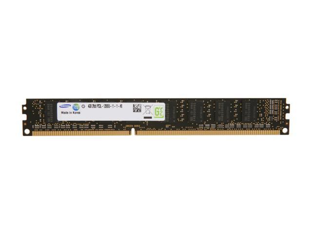 SAMSUNG 4GB DDR3L 1600 (PC3L 12800) Desktop Memory Model MV-3V4G3/US