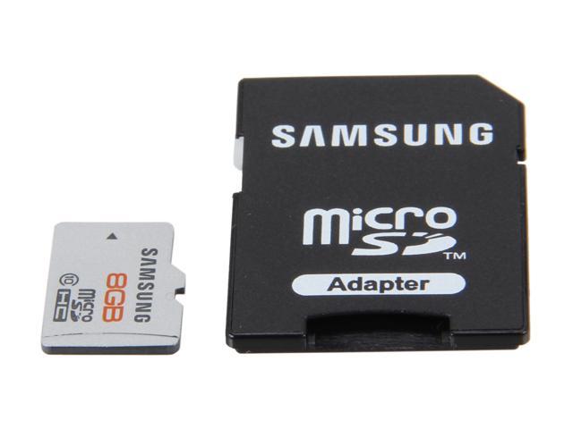 SAMSUNG 8GB microSDHC Extreme Speed Plus Flash Card Model MB-MP8GA/US