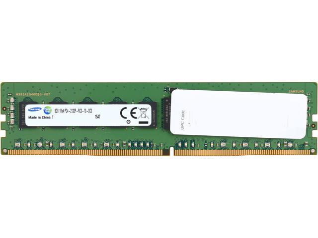 SAMSUNG 8GB 288-Pin DDR4 SDRAM ECC Registered DDR4 2133 (PC4 17000) Major Brand Chipset Server Memory Model M393A1G40DB0-CPB