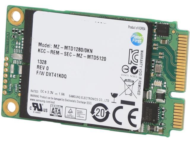 Refurbished: SAMSUNG 128GB Mini-SATA (mSATA) Internal Solid State Drive ...