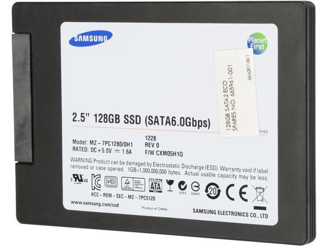 SAMSUNG 830 Series 2.5" 128GB SATA III Internal Solid State Drive (SSD) MZ-7PC1280/0H1
