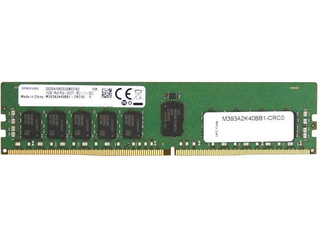 SAMSUNG 16GB 288-Pin DDR4 SDRAM ECC Registered DDR4 2400 (PC4 19200) Memory (Server Memory) Model M393A2K40BB1-CRC