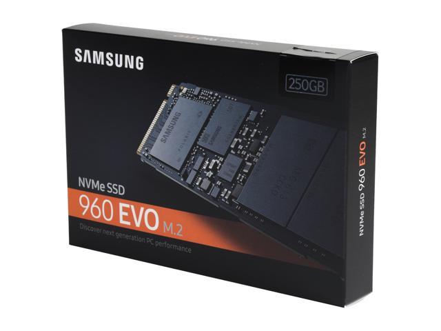 orm Ged let at blive såret SAMSUNG 960 EVO M.2 250GB NVMe PCI-Express 3.0 x4 Internal SSD - Newegg.com