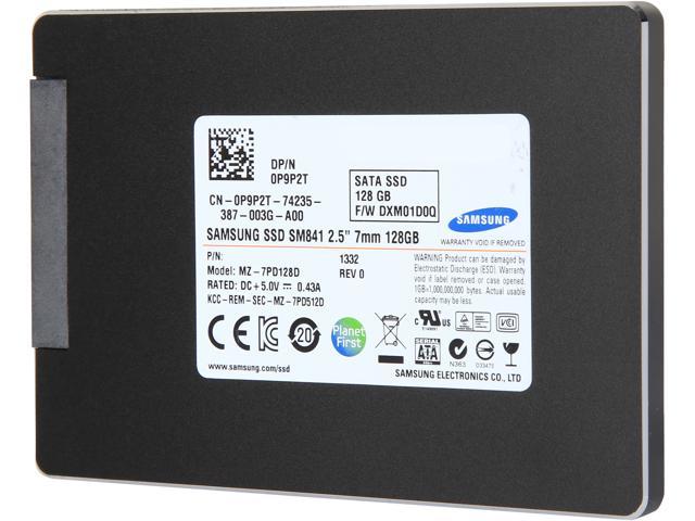 Refurbished: 128GB SATA III Internal Solid State Drive (SSD) MZ-7PD128D Internal SSDs -