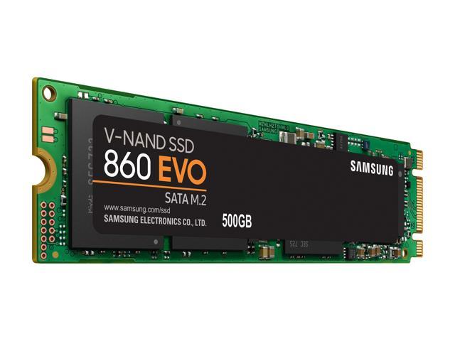 Sandet tæerne Deqenereret SAMSUNG 860 EVO Series M.2 2280 500GB SATA III Internal SSD - Newegg.com