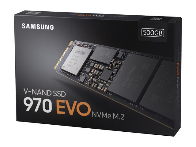 SAMSUNG 970 EVO M.2 2280 500GB PCIe Internal SSD - Newegg.com
