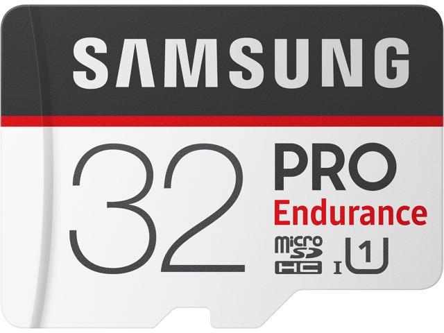 SAMSUNG 32GB PRO Endurance microSDHC UHS-I/U1 Memory Card with Adapter, Speed Up to 100MB/s (MB-MJ32GA/AM)