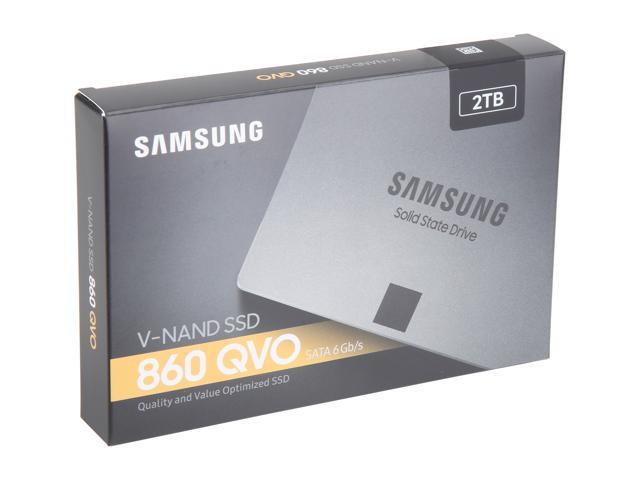 SAMSUNG 860 QVO Series 2.5" SATA III V-NAND Internal Solid State Drive SSD) MZ-76Q2T0B/AM Internal SSDs - Newegg.com