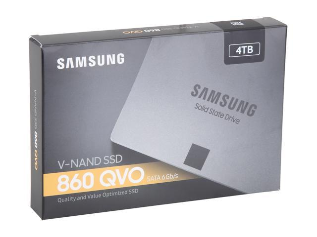 SAMSUNG 860 QVO SSD 4TB 美品 - PC周辺機器