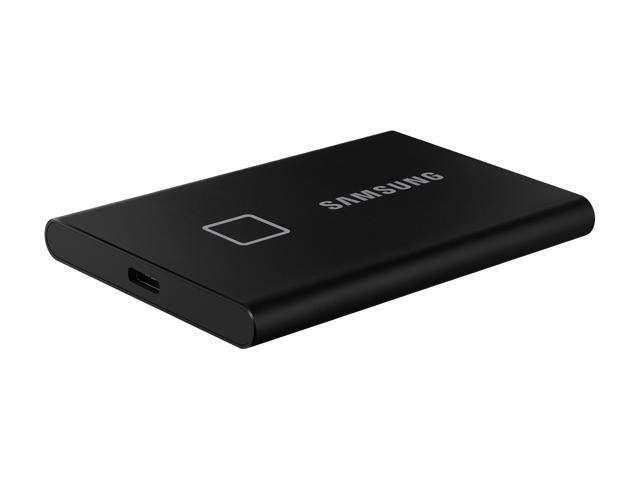SAMSUNG MU-PC2T0K/WW T7 Touch Portable 2TB USB 3 SSD - Up to 1050