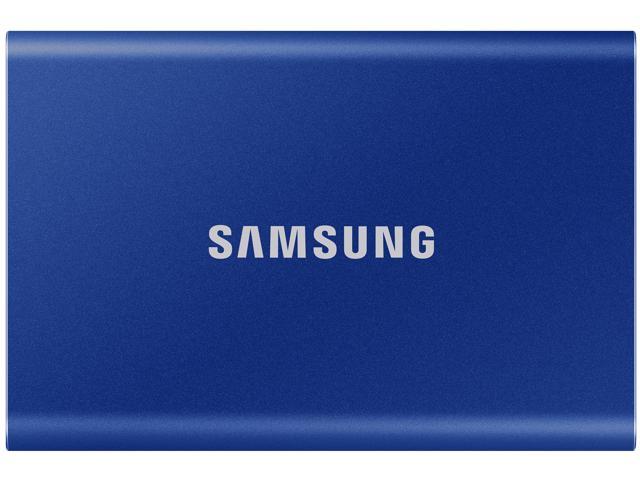 SAMSUNG T7 Portable SSD 2TB - Up to 1050 MB/s - USB 3.2 External Solid State Drive, Blue (MU-PC2T0H/AM)