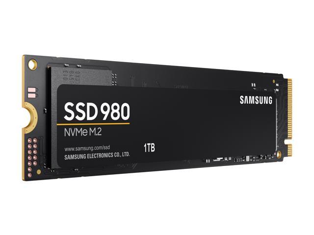 heltinde gå i stå vasketøj SAMSUNG 980 M.2 2280 1TB PCI-Express 3.0 x4, NVMe 1.4 V-NAND MLC Internal  Solid State Drive (SSD) MZ-V8V1T0B/AM Internal SSDs - Newegg.com