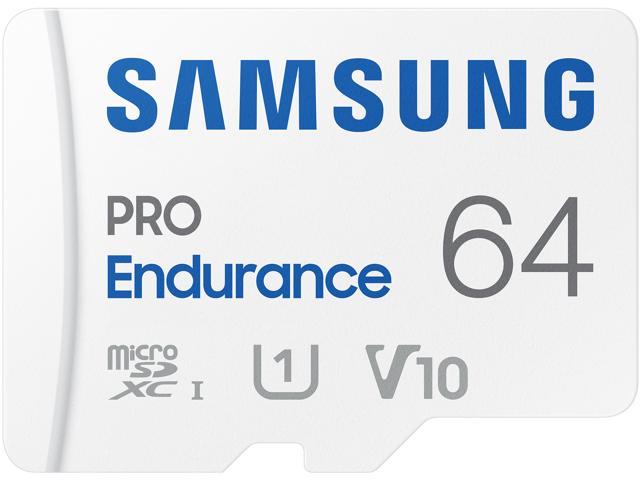 SAMSUNG PRO Endurance 64GB microSDXC Flash Card Model MB-MJ64KA/AM