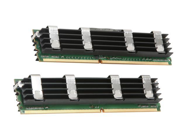 Crucial 4GB (2 X 2GB) 240-Pin DDR2 FB-DIMM DDR2 800 (PC2 6400) Memory ...