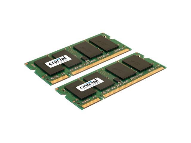 Crucial 2GB 204-Pin DDR3 SO-DIMM DDR3 1333 (PC3 10600) Laptop Memory Model CT25664BC1339
