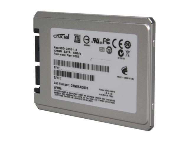 Crucial RealSSD C300 1.8" 128GB SATA III MLC Internal Solid State Drive (SSD) CTFDDAA128MAG-1G1