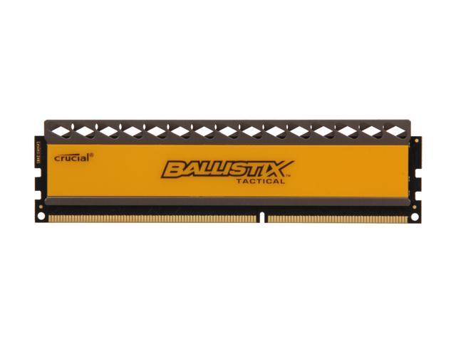 Ballistix Tactical 4GB DDR3 1600 (PC3 12800) Desktop Memory Model BLT4G3D1608DT1TX0