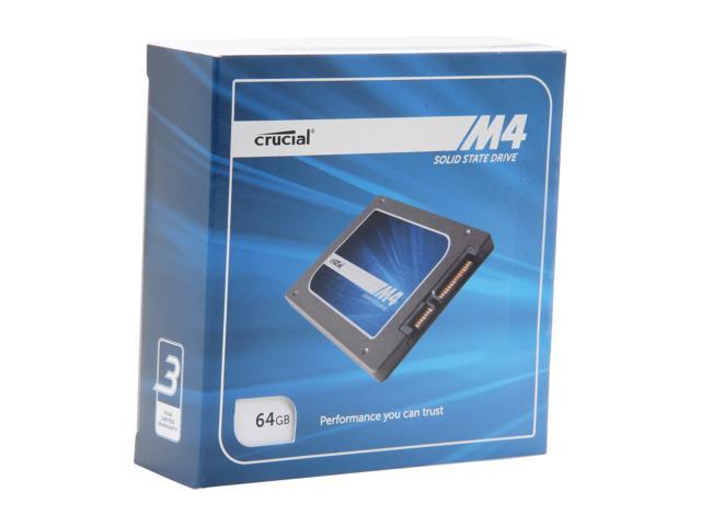 Crucial M4 2.5" 64GB SATA III MLC Internal Solid State Drive (SSD) CT064M4SSD2BAA