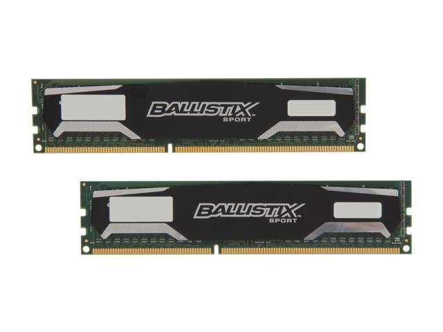 Ballistix Sport 16GB (2 x 8GB) DDR3 1600 (PC3 12800) Desktop